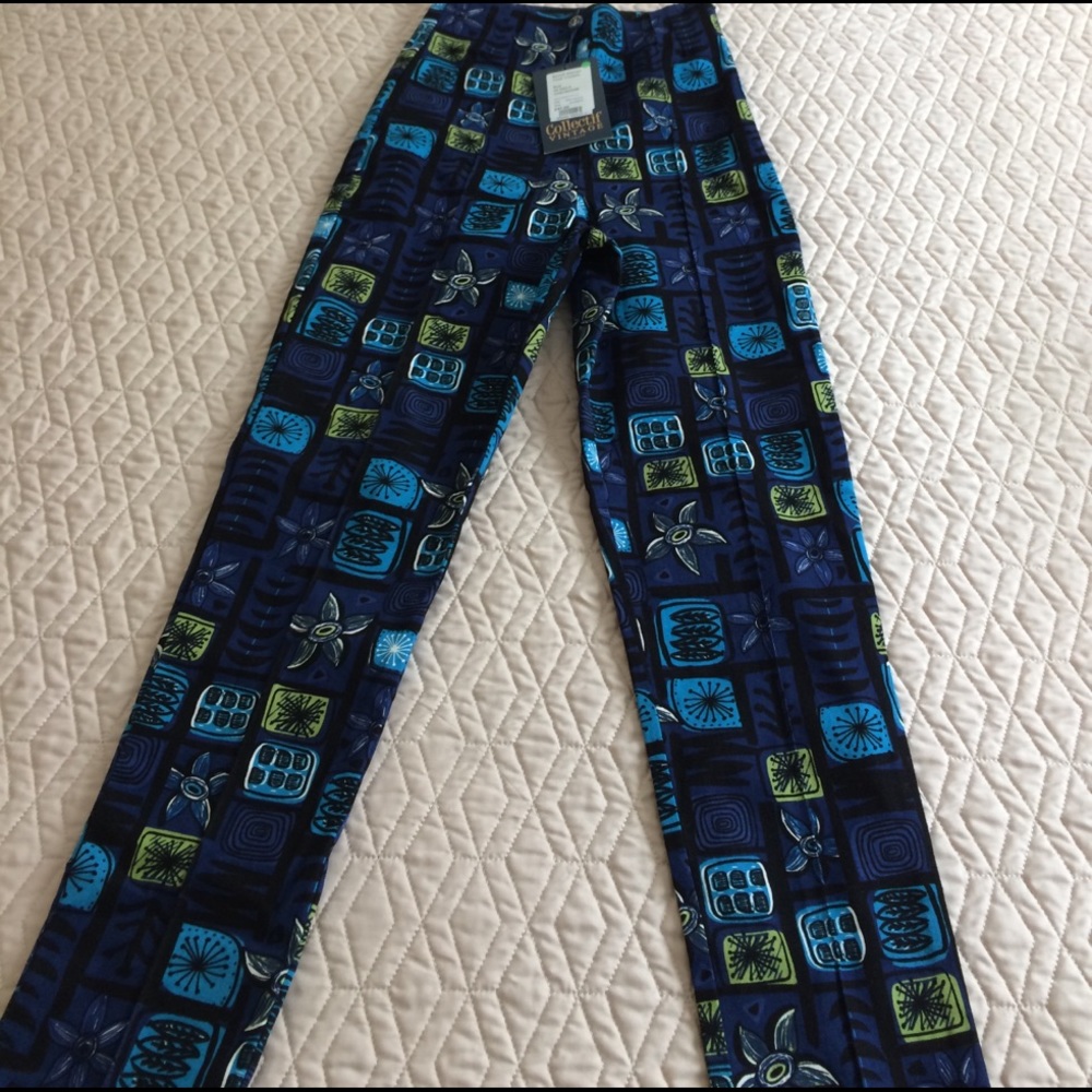 Collectif blue trousers