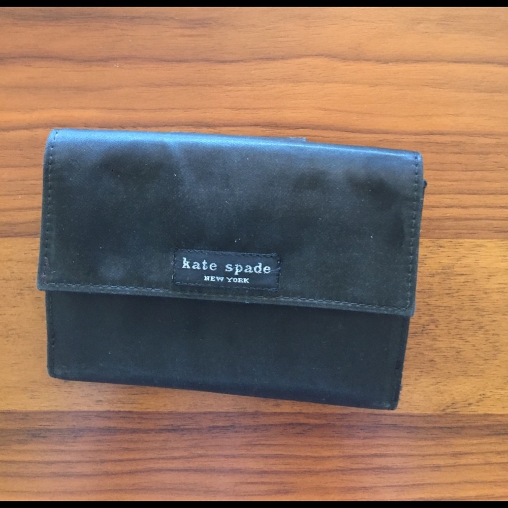 Authentic kate spade satin wallet