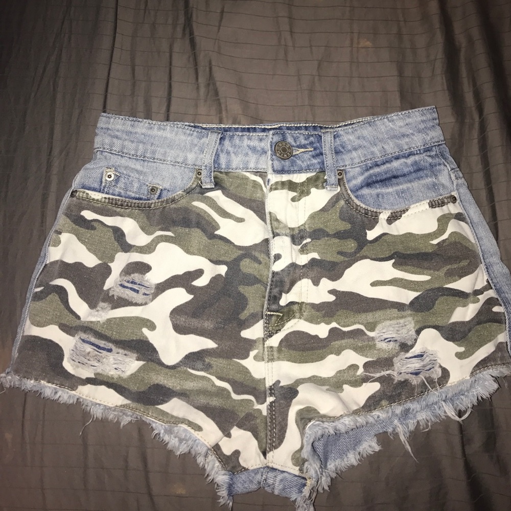 Camo shorts