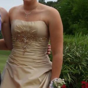 Gold Prom Dress