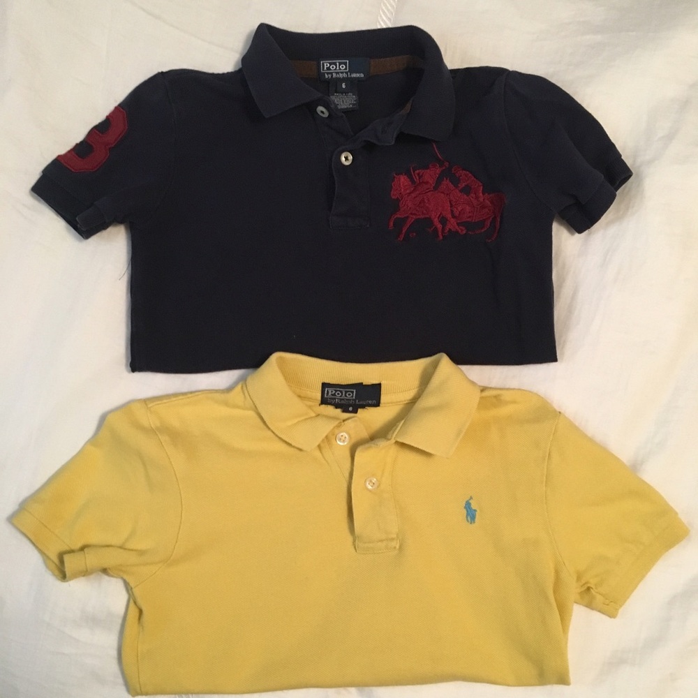 Boys Ralph Lauren Polos size 6