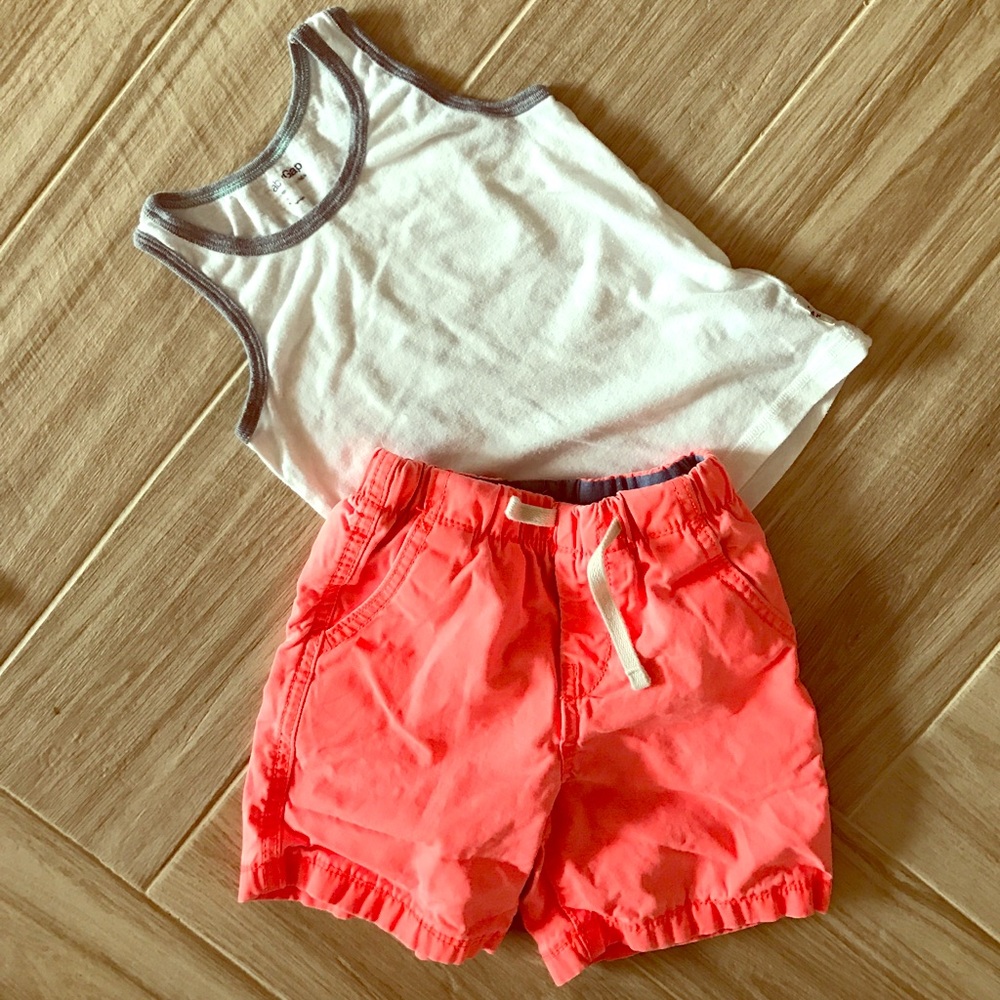 Tank + Summer shorts