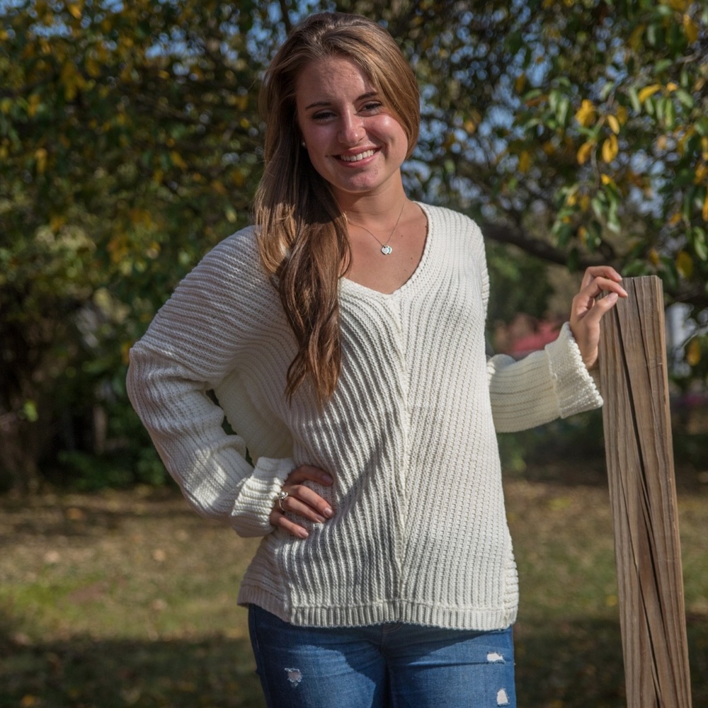 Oversized Sweater White