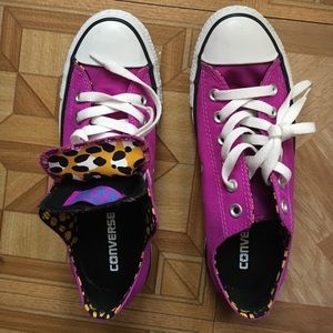 Purple Converse Sneakers