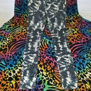 MEK MISS ME JEANS Skinny 25x31 Dark Gray white