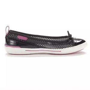 Eddie Bauer Slip on Skimmer Manassas black flats
