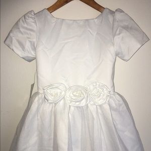 Beautiful flowers girl or first communion dress