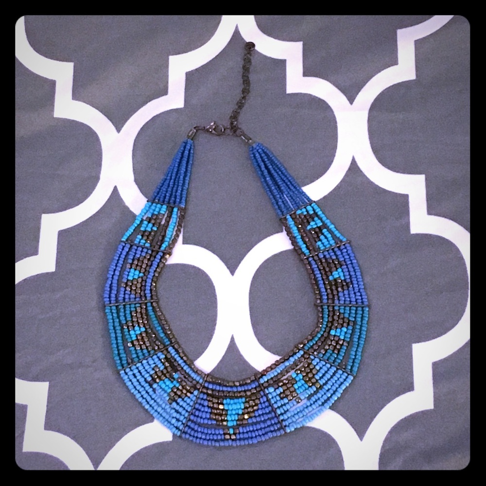 ⚡️SALE⚡️Blue Statement Necklace