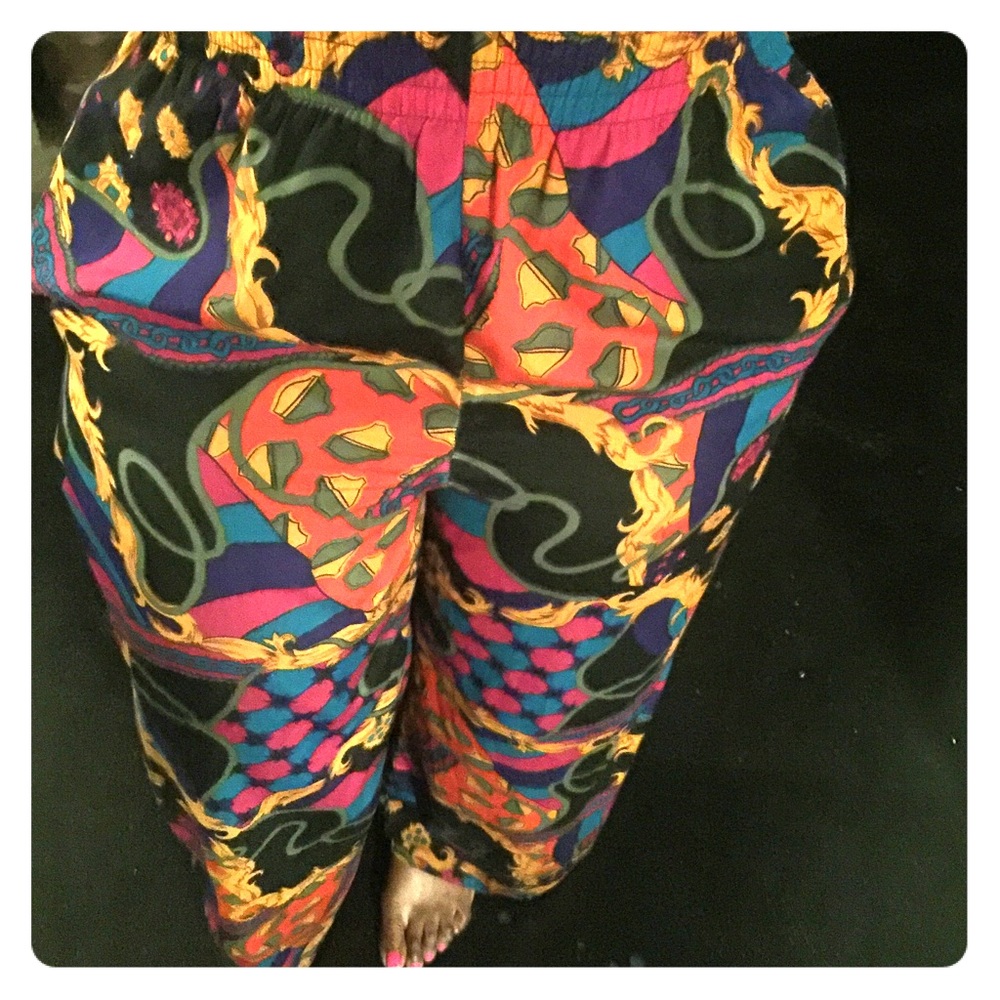 Paisley Wide leg pants