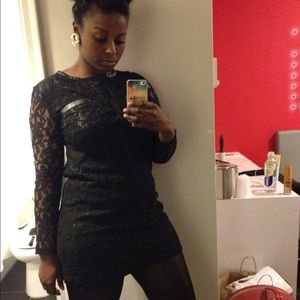 Black Lace Dress