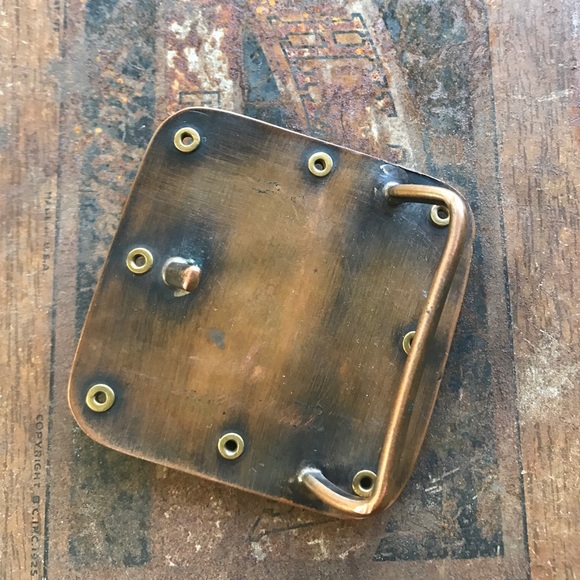Handmade belt buckle- with crystal main image 4