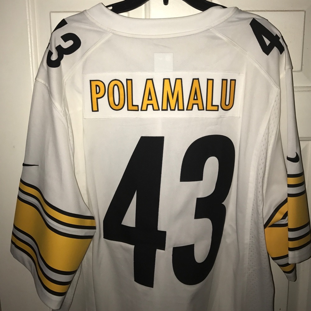 100% AUTHENTIC TROY POLAMALU JERSEY