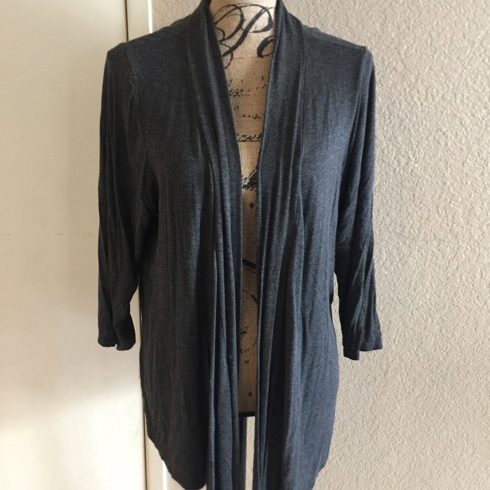 Gray Cardigan