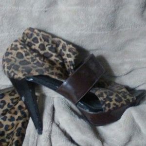Cheetah boots