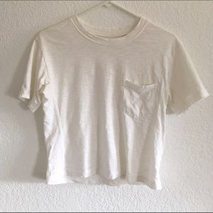 Madewell semi-crop tee