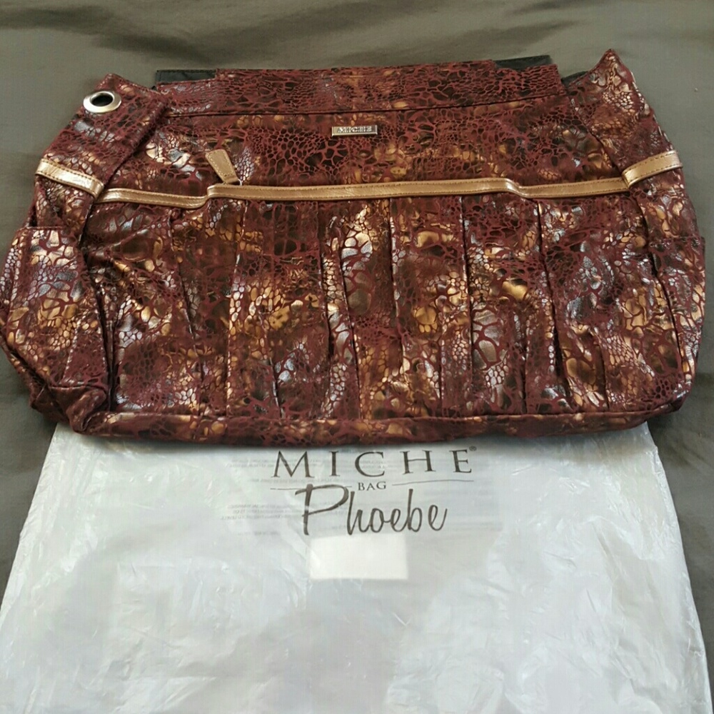 MICHE - Prima shell - NIP - Purple and Gold