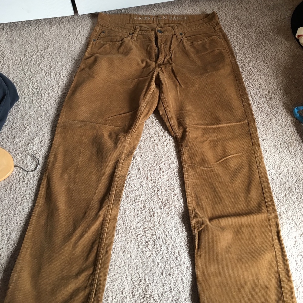 Caramel Brown, Men's Corduroy Trousers!