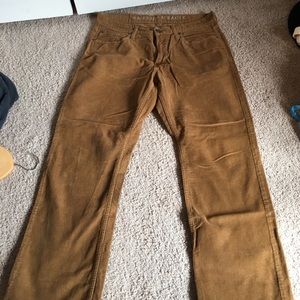 Caramel Brown, Men's Corduroy Trousers!