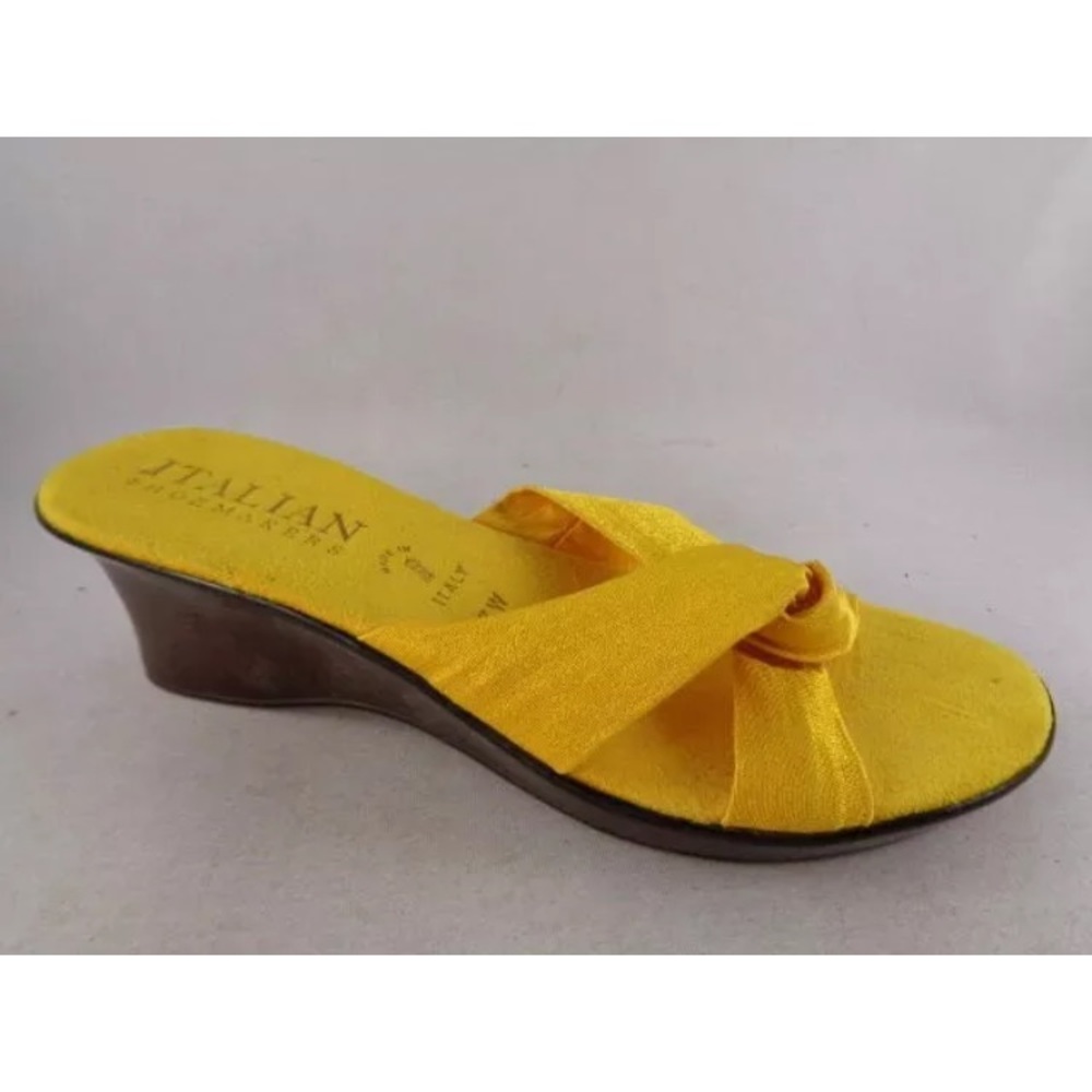 ITALIAN SHOEMAKERS Womens Sandals Wedge 7