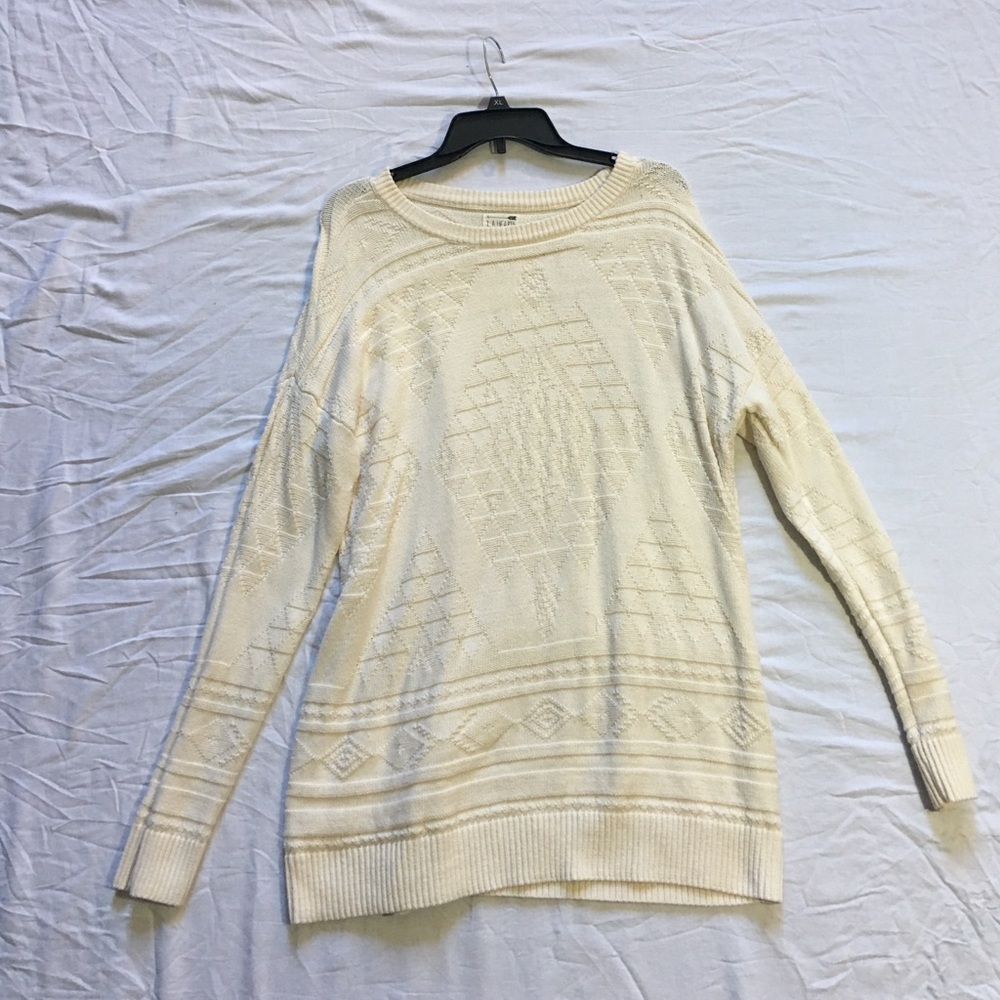 Pac Sun Cream Sweater