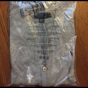 This is a new polo by Ralph Lauren mesh cardigan