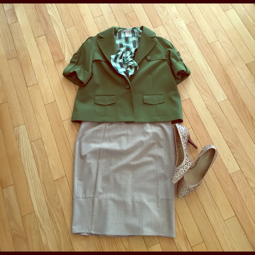 LOFT Short -Sleeve Blazer