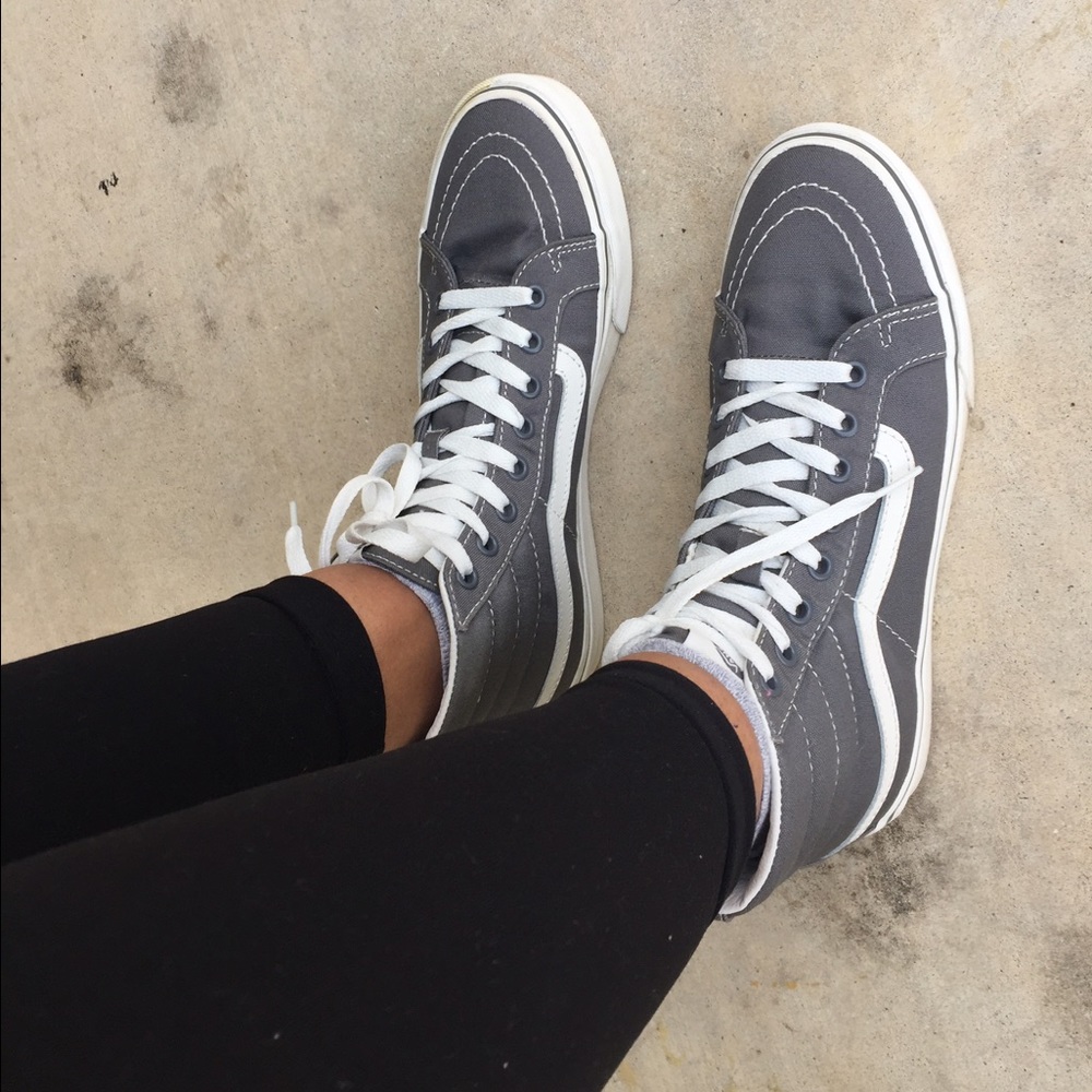 Gray Vans!