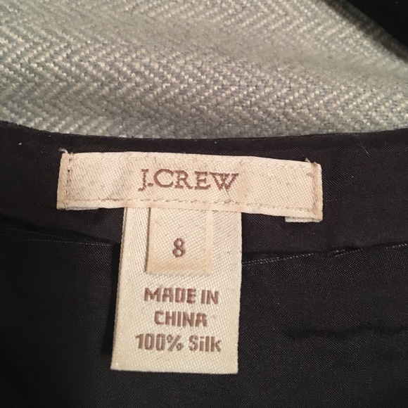 Deep Plum Sleeveless Silk Ruffle Shirt JCrew - Picture 4 of 4