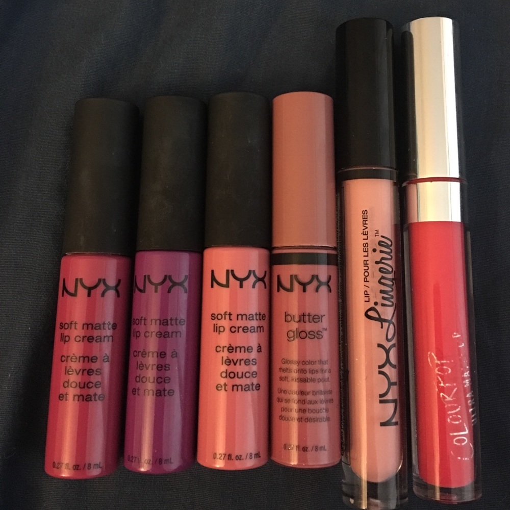 NYX Lip Bundle + Matte Colourpop