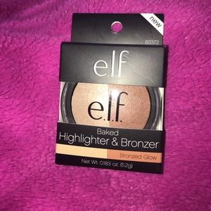 ELF baked highlighter & bronzer!
