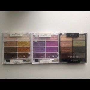 Wet n wild eyeshadows