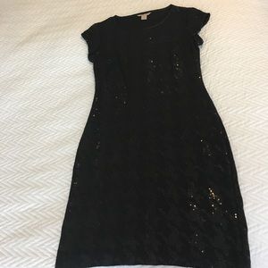 Black Sequins dress