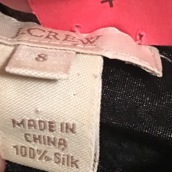 Class black 100% Silk JCrew top - Picture 2 of 3