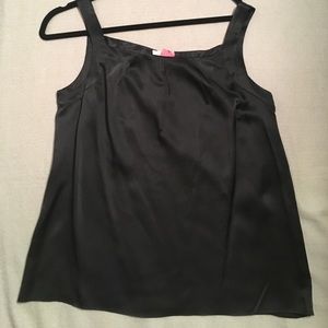 Class black 100% Silk JCrew top