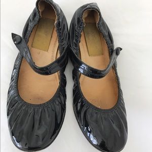 Lanvin patent leather Mary Jane flats