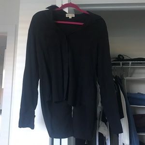 Cloth and Stone Hi Lo soft button down