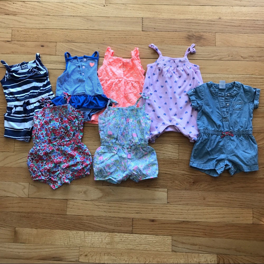 Baby girl summer outfits.