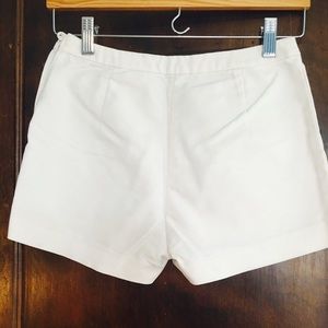 White high waisted H&M shorts