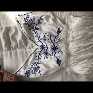 Boho Embroidered Maxi Dress