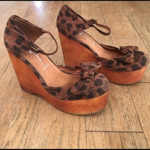 Jeffrey Campbell Daisy D platform wedges