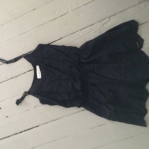 navy blue Abercrombie romper