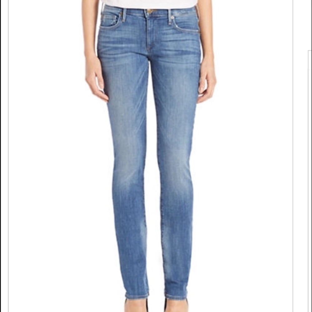 True Religion mid rise skinny jeans
