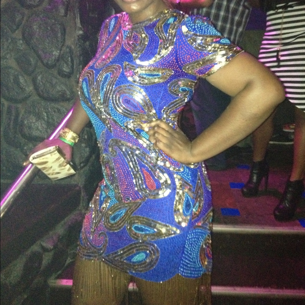 Sequin Embellished Vintage dress