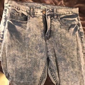 BDG acid wash jeans