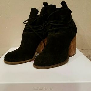Jessica Simpson suede ankle boots