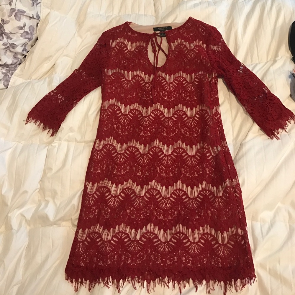 Fancy red dress