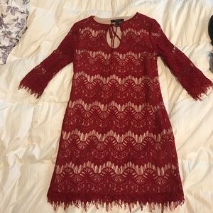 Fancy red dress