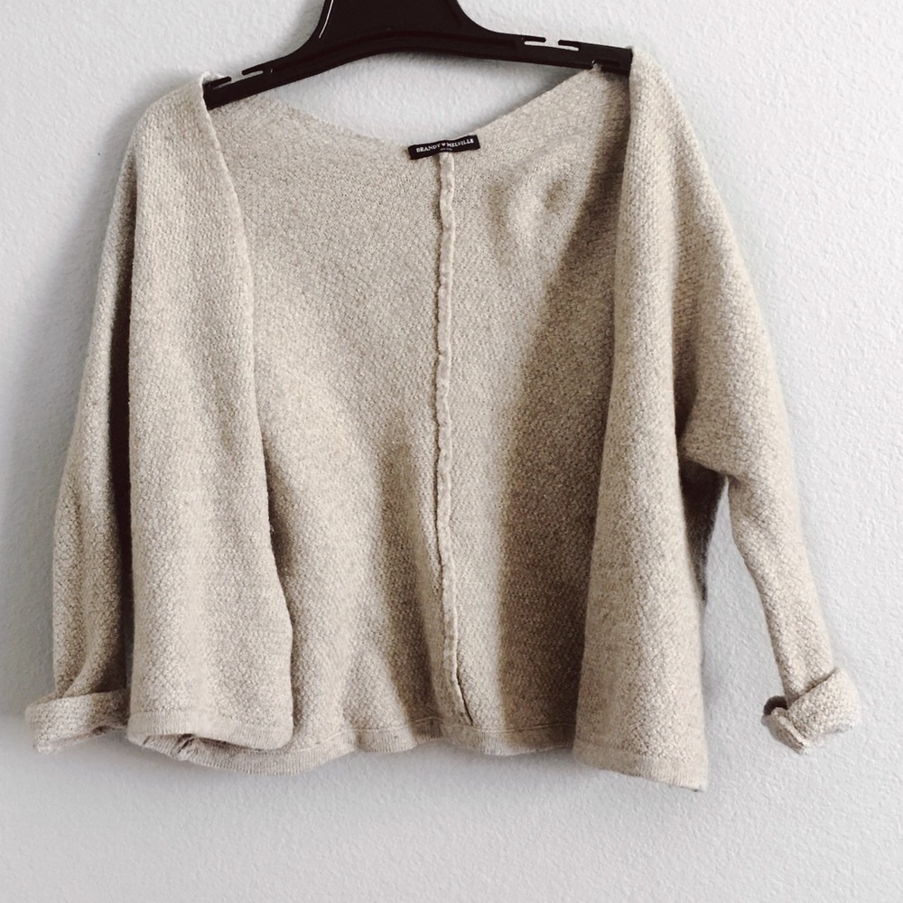Brandy Melville cream cardigan