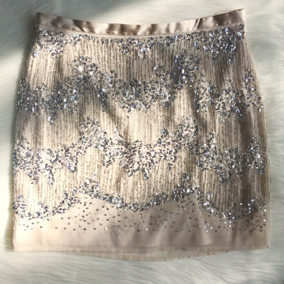 H&M Dresses & Skirts - H&M Sequined Skirt - Sz 8