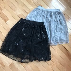 Sparkly skirts